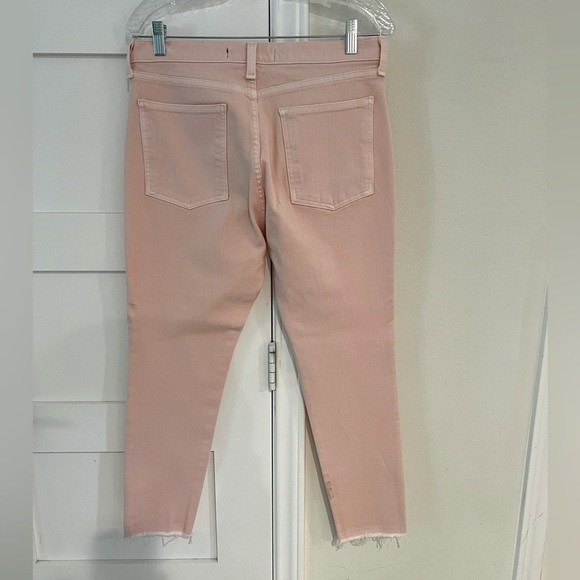 Veronica Beard- Pink Fray Skinny Denim Jeans- Size 31- NWOT - Picture 3 of 6